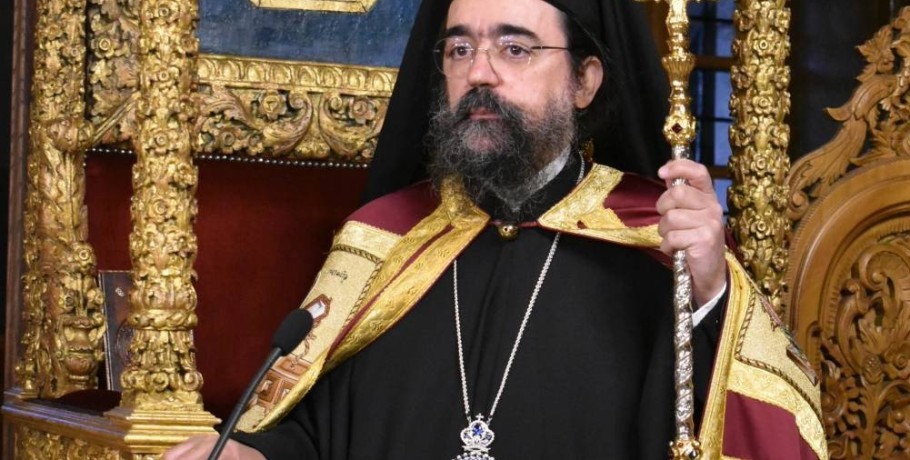 Ο Σεβασμιώτατος Μητροπολίτης Καστορίας κ. Καλλίνικος στα Γιαννιτσά.