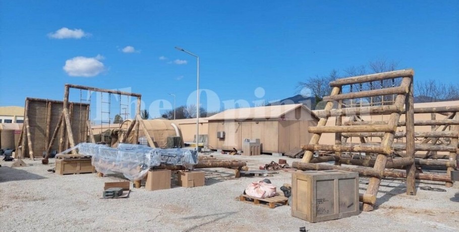 Στρατόπεδο στο Αφγανιστάν… μεταφέρθηκε στη Θέρμη για την ταινία “Dirty Angels”