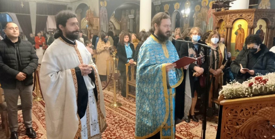 Οι  Β' Χαιρετισμοί στον Άγιο Αντώνιο Αριδαίας