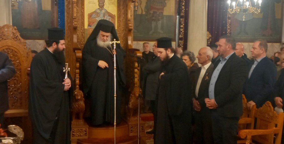 Ο σεβασμός του Δημάρχου Αλμωπίας για τον Μητροπολίτη Ιωήλ