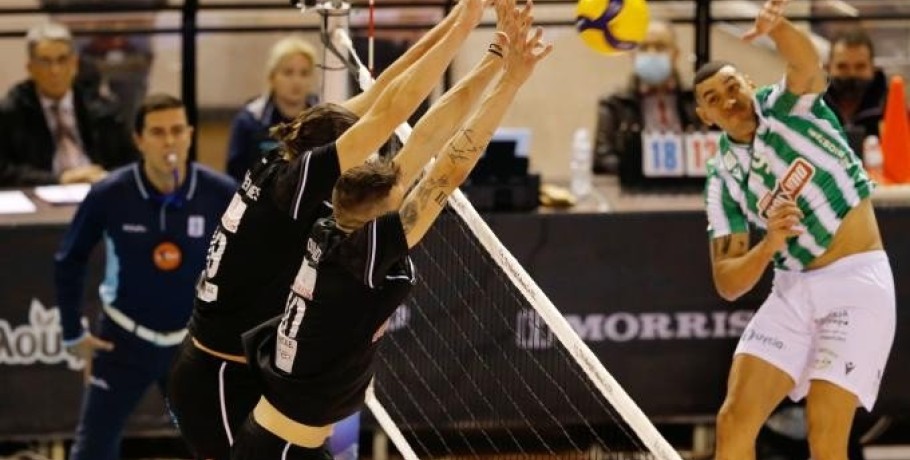 Volley League: ΠΑΟΚ - Παναθηναϊκός πράξη πρώτη για μία θέση στους τελικούς