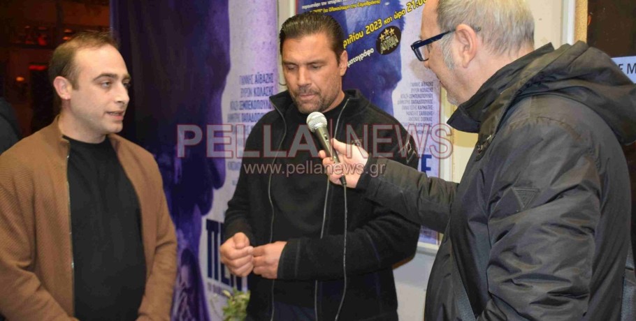 O Χολιγουντιανός Manu Bennett στα Γιαννιτσά και στην κάμερα του pellanews.gr