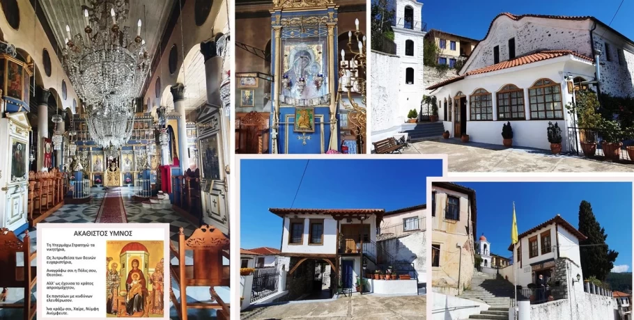 Ο μοναδικός ναός στην Ελλάδα αφιερωμένος στον Ακάθιστο Ύμνο -Σήμερα ψάλλεται στις εκκλησίες