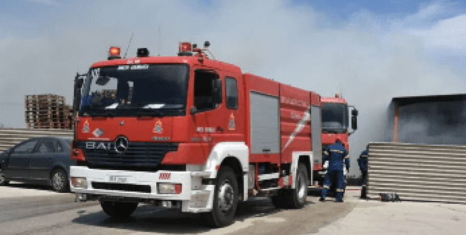 Φωτιά σε λεωφορείο με μαθητές στην Εγνατία – Όλοι αποβιβάστηκαν ασφαλείς