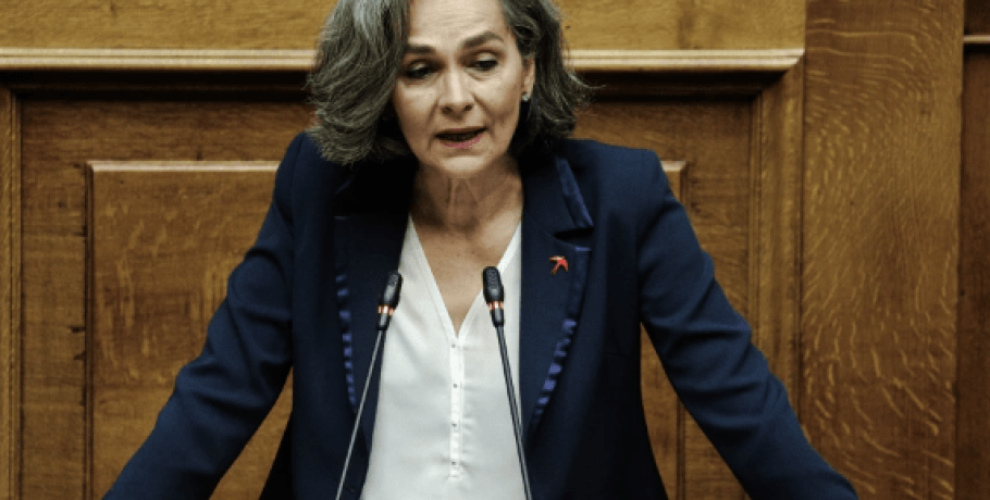 Η ομιλία της Σοφίας Σακοράφα στην επίσημη «πρώτη» του ΜέΡΑ25 στη Βουλή