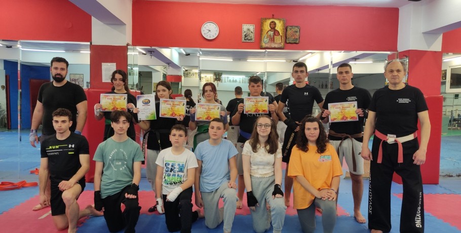 Kick Boxing: Εξετάσεις για ζώνες στον Σύλλογο "Μ. Αεξάνδρου"  Γιαννιτσών
