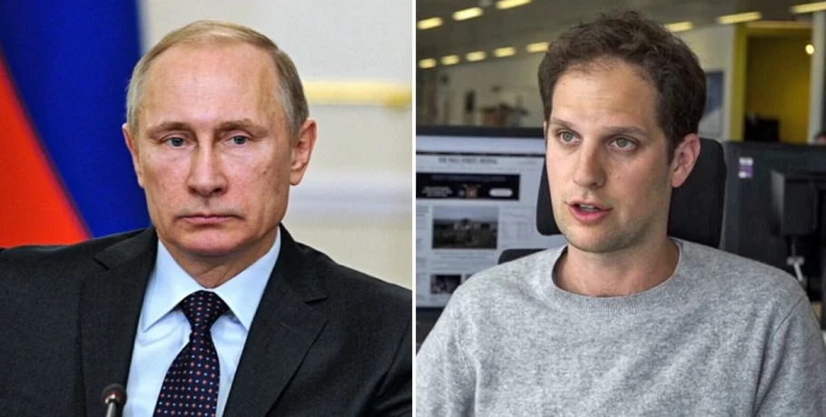 Με την έγκριση Πούτιν η σύλληψη του δημοσιογράφου της WSJ