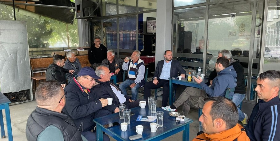 Στη Δημοτική Ενότητα Αριδαίας ο Λάκης Βασιλειάδης