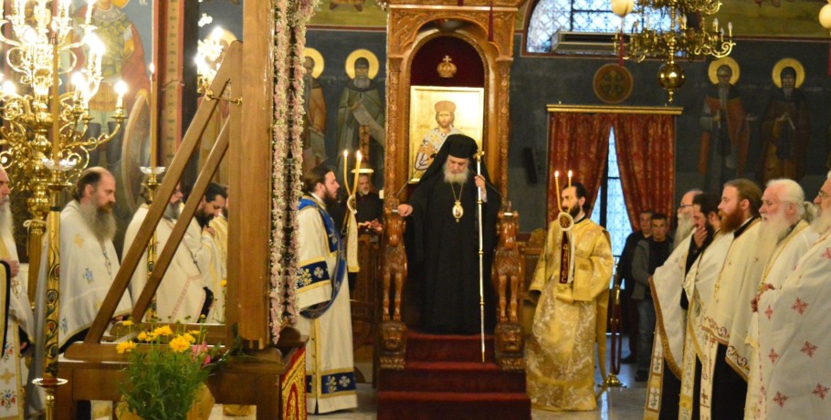 Προεξαρχόντος του Σεβασμιωτάτου Μητρ. Εδέσσης η Πανήγυρις της Παναγίας Ελεούσης