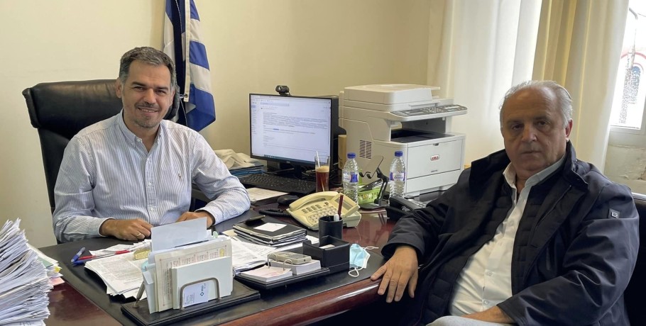 Δημήτρης Γιάννου: Επισκέψεις στο Νοσοκομείο Γιαννιτσών και το Κέντρο Υγείας Κρύας Βρύσης