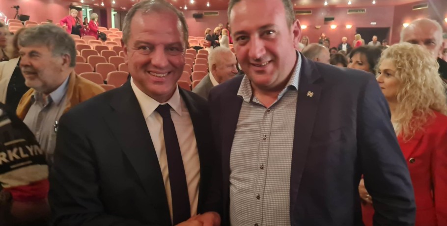 Στην ομιλία Σταμενίτη η δημοτική αρχή Αλμωπίας