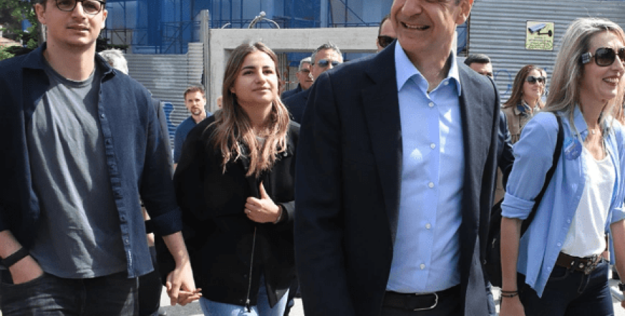 Ψήφισε ο Κυριάκος Μητσοτάκης