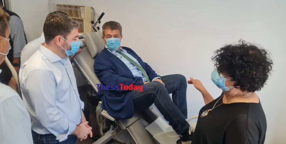 Ανδρουλάκης από δημοτικά ιατρεία: Πρότυπο στις υπηρεσίες υγείας ο δήμος Νεάπολης-Συκεών