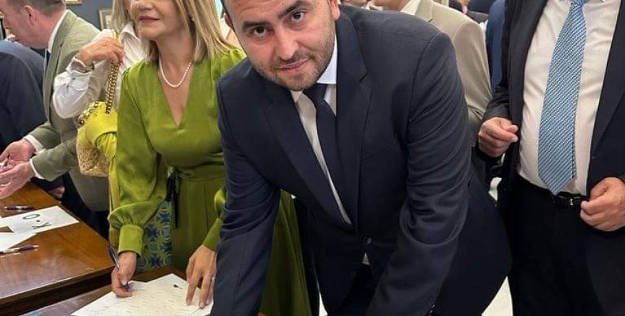 Λάκης Βασιλειάδης: Μεγάλη μου τιμή να ορκίζομαι βουλευτής για 2η φορά