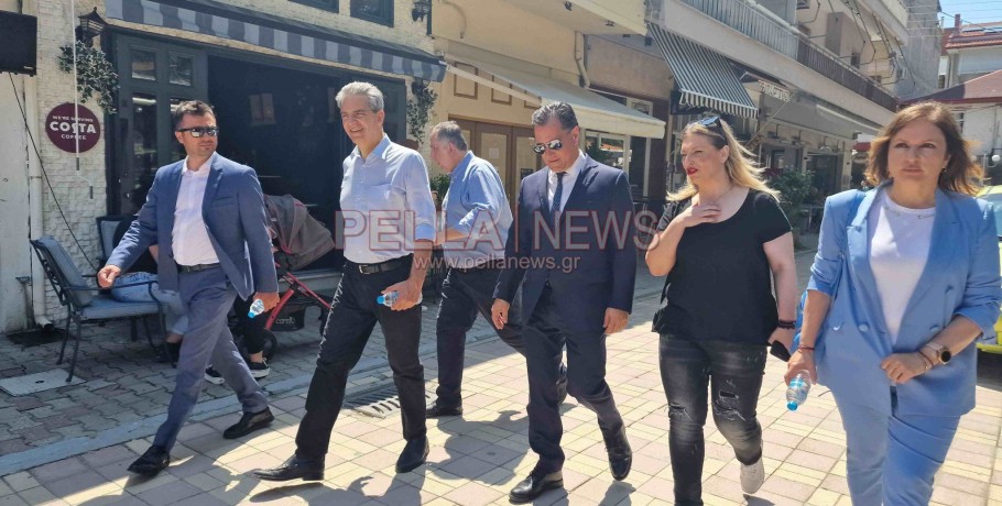 Στη Σκύδρα ο Άδωνις Γεωργιάδης και ο Άγγελος Συρίγος