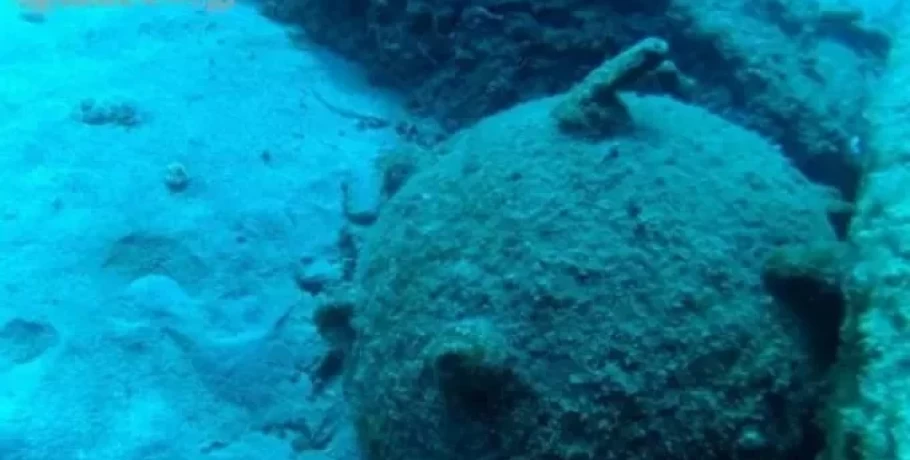 Δύο νάρκες βρέθηκαν κοντά στην παραλία Καστρί – Λουτρό στα Μεσάγγαλα