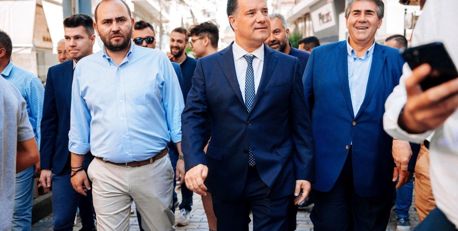 Με το κλιμάκιο της ΝΔ στην Πέλλα ο Λάκης Βασιλειάδης