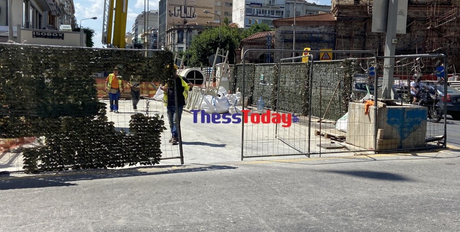 Σοβαρό εργατικό ατύχημα στη Θεσσαλονίκη – Έπεσε από σκαλωσιά εργάτης του Μετρό