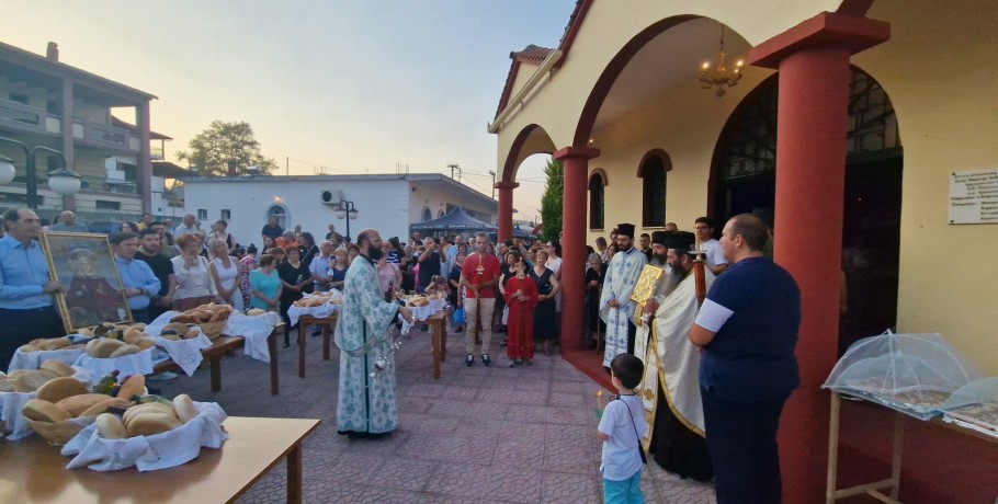 Πλήθος κόσμου στον Μέγα Πανηγυρικό Εσπερινό της πανηγύρεως, της Αγίας ενδόξου & Αθληφόρου Παιδομάρτυρος, Μαρίνης, της Θαυματουργού