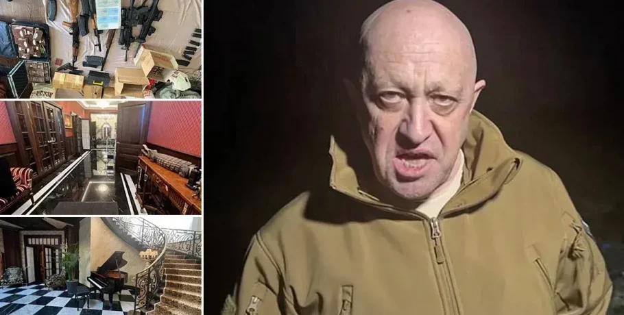 Γεβγκένι Πριγκόζιν: Στα άδυτα του «παλατιού» του αρχηγού της Wagner -Περούκες, όπλα και ράβδοι χρυσού