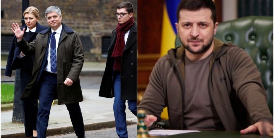 Βολοντίμιρ Ζελένσκι: Καρατόμησε τον Ουκρανό πρέσβη στο Ηνωμένο Βασίλειο