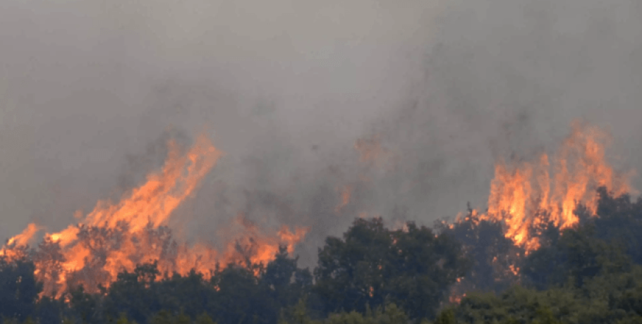 Φωτιά στο Αγρίνιο: Επίγειες και εναέριες δυνάμεις στη μάχη με τις φλόγες