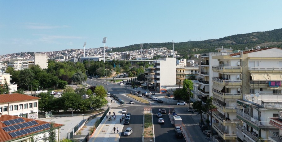 Θεσσαλονίκη: Σε κυκλοφορία το διανοιγμένο τμήμα της Αγίου Δημητρίου