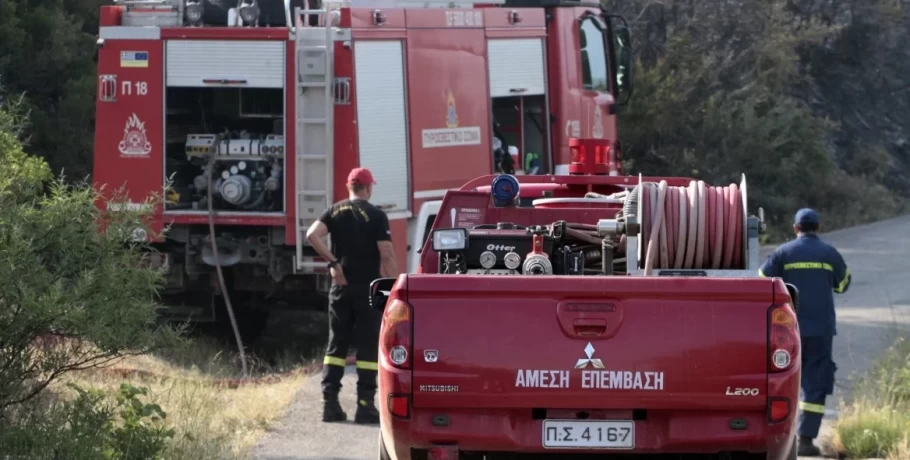 Φωτιά σε αγροτοδασική έκταση στην Κέρκυρα