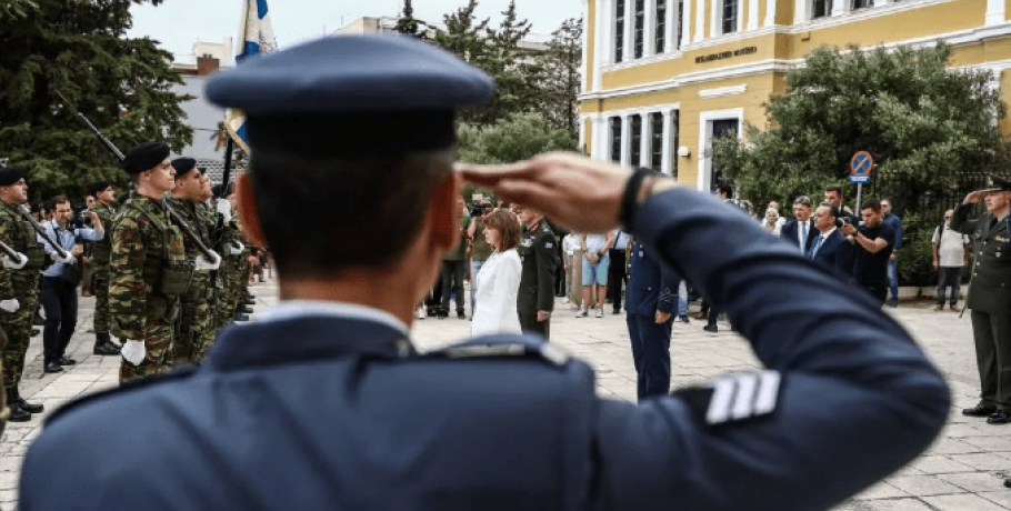 Χρόνια Πολλά από τον ακριτικό Έβρο ευχήθηκε η Κατερίνα Σακελλαροπούλου