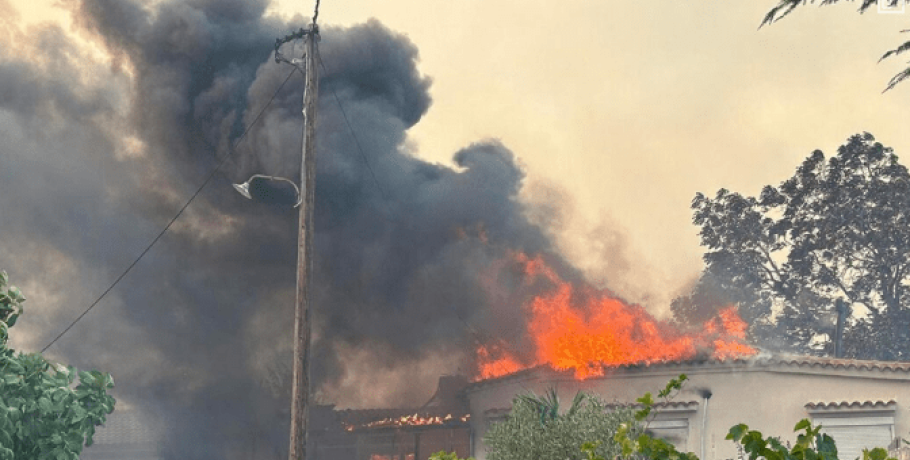 Φωτιά στην Κομοτηνή: Ήχησε ξανά το 112 - Εκκενώνονται τέσσερις οικισμοί