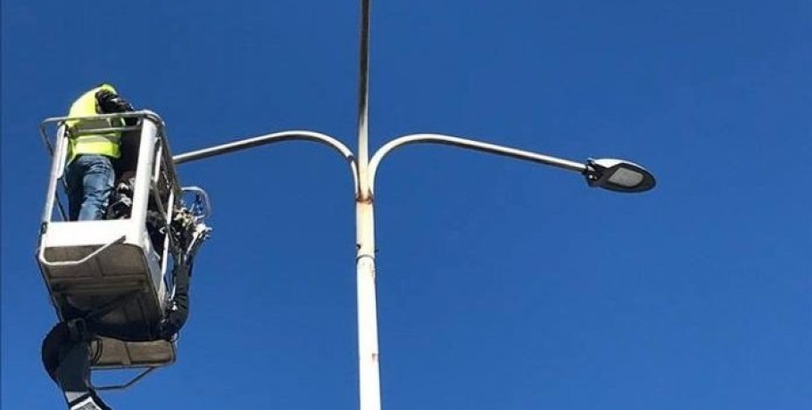 Εργασίες συντήρησης στο δίκτυο οδικού ηλεκτροφωτισμού στην Επαρχιακή Οδό 4 Θεσσαλονίκης – Ωραιοκάστρου από την ΠΚΜ