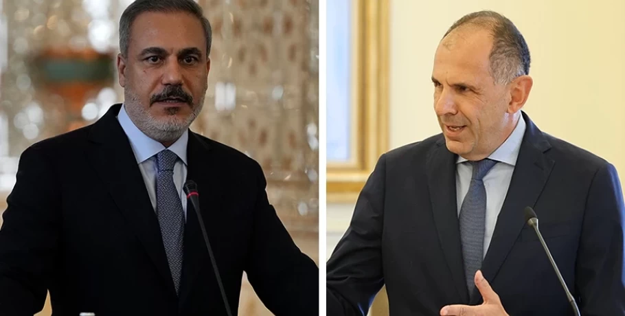 Ξεκίνησε η συνάντηση Γεραπετρίτη – Φιντάν στην Άγκυρα – Τι συζητούν οι δύο άνδρες