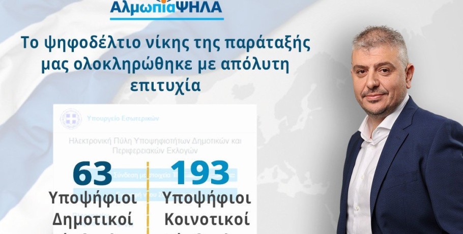 Το ψηφοδέλτιο του Νίκου Παρούτογλου