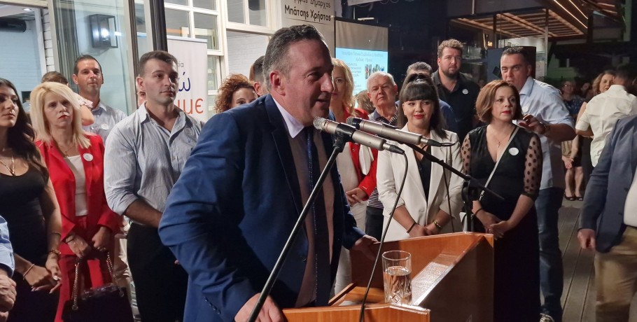 Χρήστος Μπάτσης: Περάσαμε δύσκολα, καταφέραμε πολλά,  συνεχίζουμε