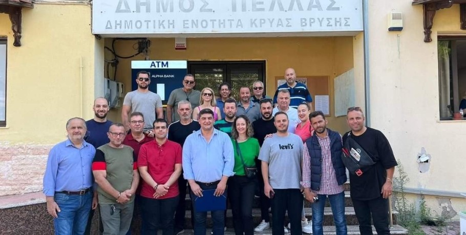 Στην Κρύα Βρύση ο Στάθης Φουντουκίδης