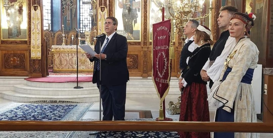 Συγκινημένος ο Ιορδάνης Τζαμτζής: Δεν ξεχνάμε τους Έλληνες της Ανατολής