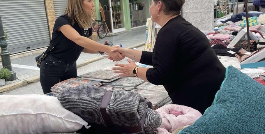 Δέσποινα Βασιλειάδου: Κοντά στους κατοίκους Αριδαίας και Έδεσσας