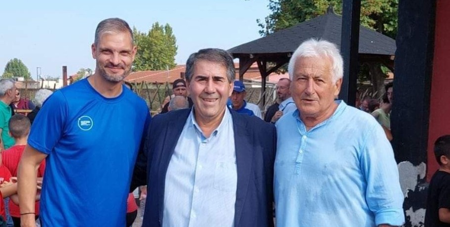 Με παλαίμαχους της Εθνικής ο Ιορδάνης Τζαμτζής