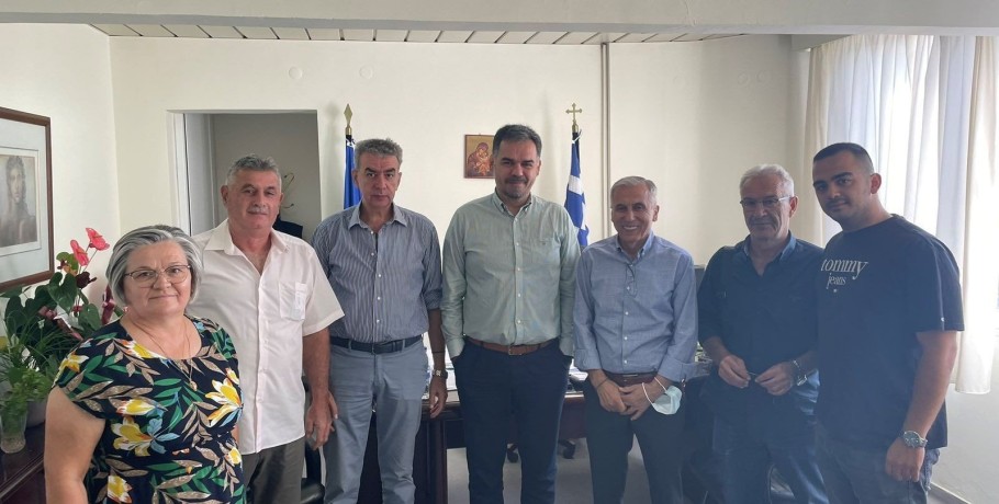 Το Νοσοκομείο Γιαννιτσών, την Τοπική Διεύθυνση ΕΦΚΑ Β’ Πέλλας και το Κέντρο Υγείας Γιαννιτσών επισκέφθηκε ο υπ. Δήμαρχος Πέλλας Καστερίδης Στάθης