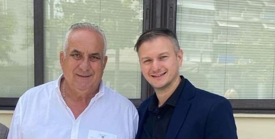 Συνάντηση Βασίλη Ρόκου με τον πρώην προσωπικό φρουρό του αείμνηστου εθνάρχη Κ.Καραμανλή