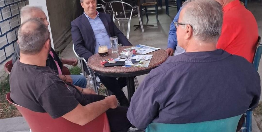 Δημήτρης Μπίνος: Ζωντανή σχέση με τους πολίτες