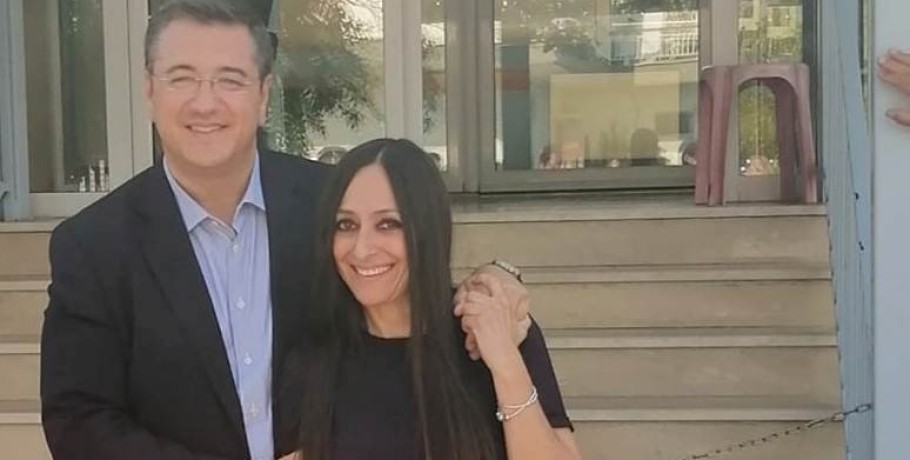Σοφία Φαρσακίδου: Με χαμόγελο αισιοδοξία στο περιθώριο της περιοδείας Τζιτζικώστα στην Πέλλα