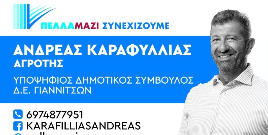 Επιλέγω "Δύναμη" για τον τόπο, επιλέγω Ανδρέα Καραφυλλιά