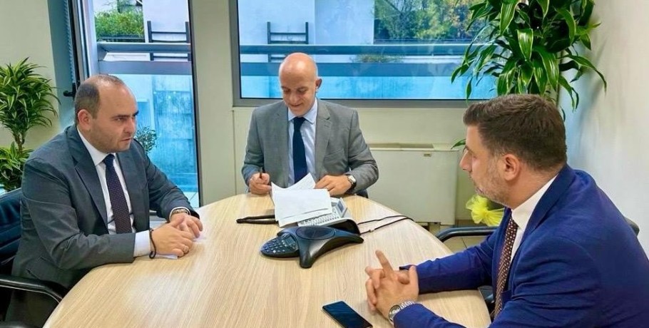 Συνάντηση Λάκη Βασιλειάδη με τον νέο Διοικητή του e-ΕΦΚΑ