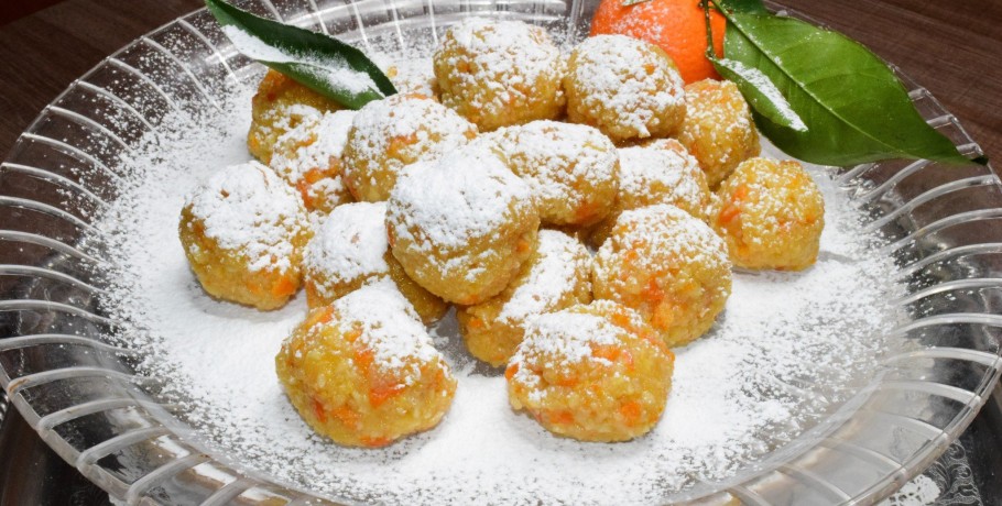 Αρωματικές μπαλίτσες μανταρινιού-Scented tanjarine little ball