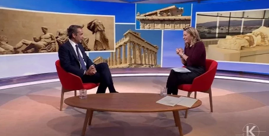 Η αντίδραση της δημοσιογράφου που πήρε τη συνέντευξη από τον Μητσοτάκη για τα Γλυπτά – «Η Ντάουνινγκ Στριτ έχει ταραχθεί»