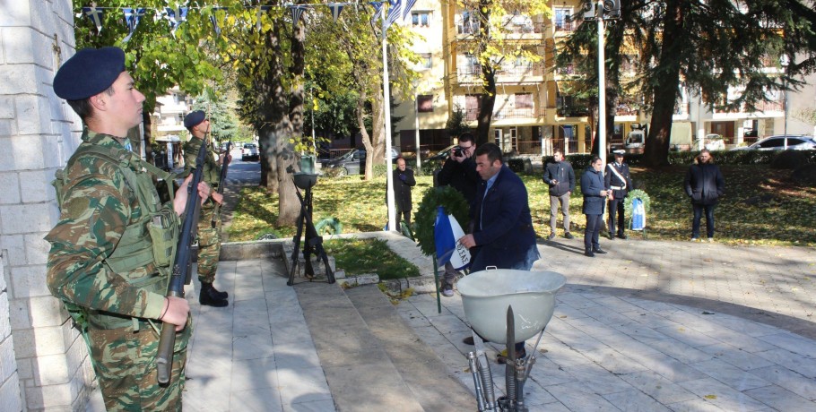 Μιχάλης Σαμλιδης..Τίμησε την Εθνική Αντίσταση και δήλωσε παρών