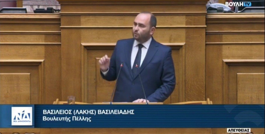 Λάκης Βασιλειάδης: Φοροδιαφυγή στη πράξη σημαίνει διαφυγή από την δημόσια υγεία, από τη δωρεάν παιδεία, από την άμυνα της χώρας, από τις παροχές του κράτους προς του πολίτες.