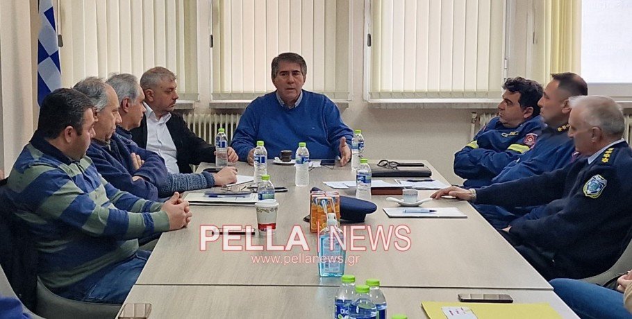 ΠΕ Πέλλας: Έτοιμη και με σχέδιο η πολιτική προστασία