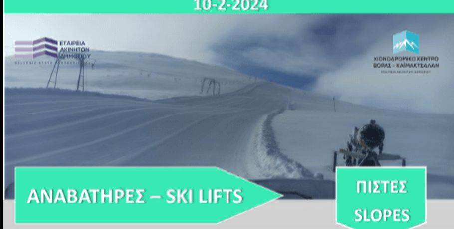 Έτσι θα είναι οι καιρικές συνθήκες στο Χιονοδρομικό της Πέλλας - Ενημέρωση από Βόρα-Καϊμάκτσαλαν